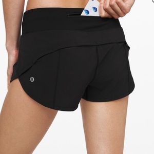 Lululemon speed short in black